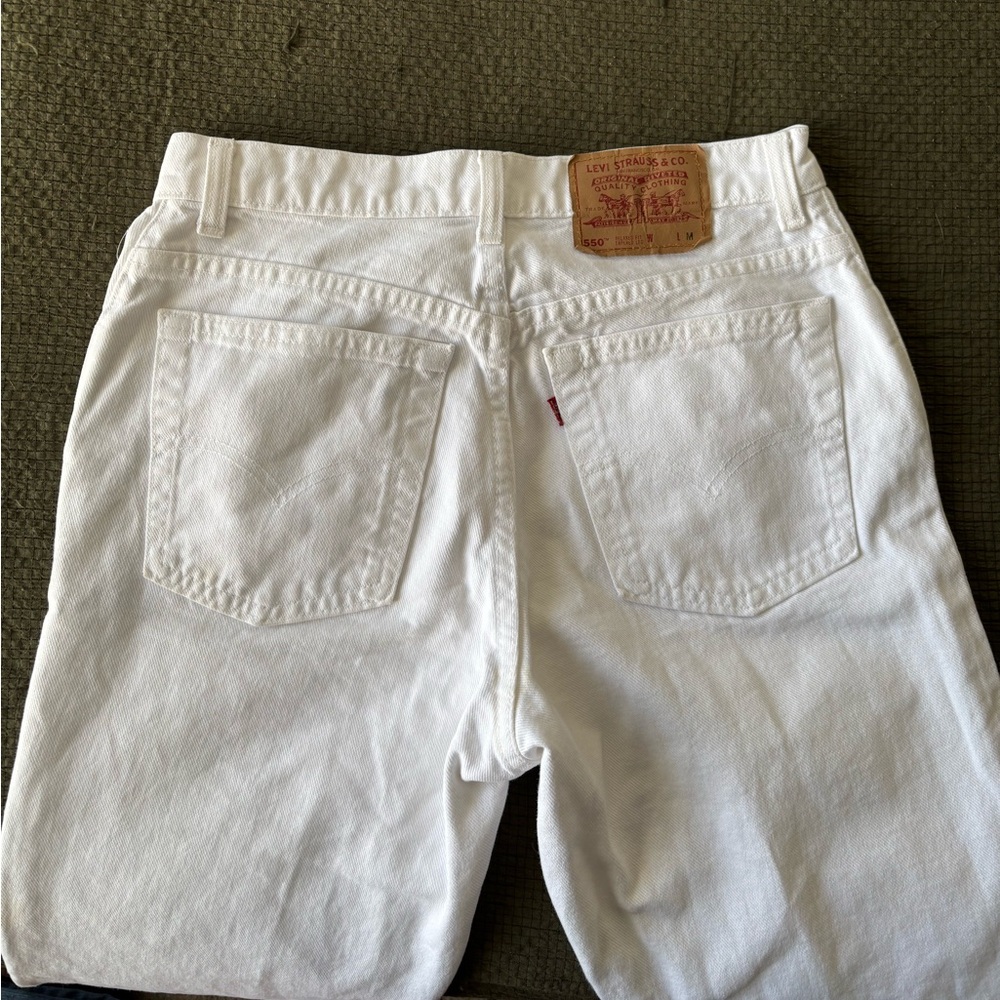 💐Levi Strauss~550 Vintage Floral Embroidered Relaxed Fit Tapered Leg Jeans - Picture 3 of 6